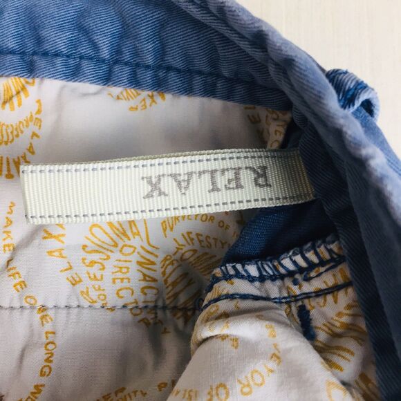 TOMMY BAHAMA Men's Blue Chino Cotton Flat Front Relax Shorts Vacation Resort 40 - Picture 4 of 12